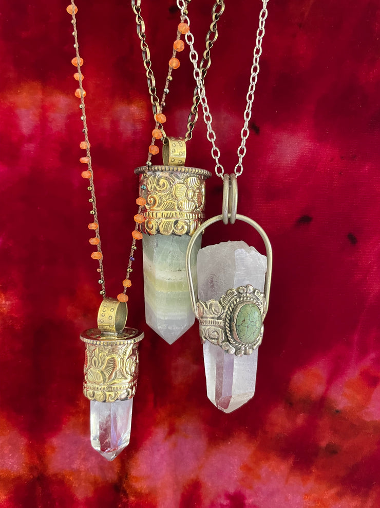 COSMIC LOVE CRYSTAL NECKLACES