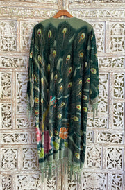 ENCHANTED PEACOCK KIMONO