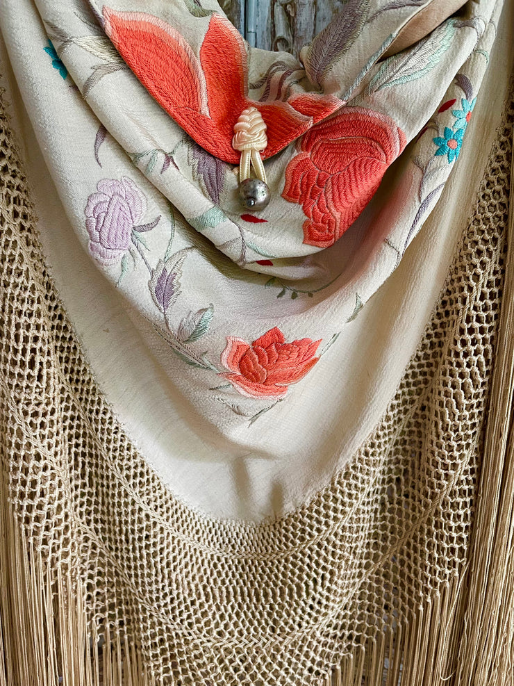 THE POPPY GARDEN PIANO SHAWL BAG