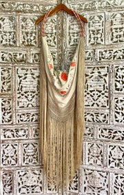 THE POPPY GARDEN PIANO SHAWL BAG