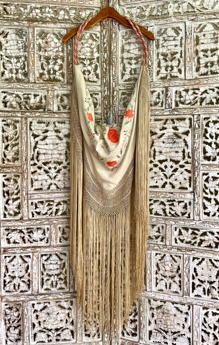 THE POPPY GARDEN PIANO SHAWL BAG