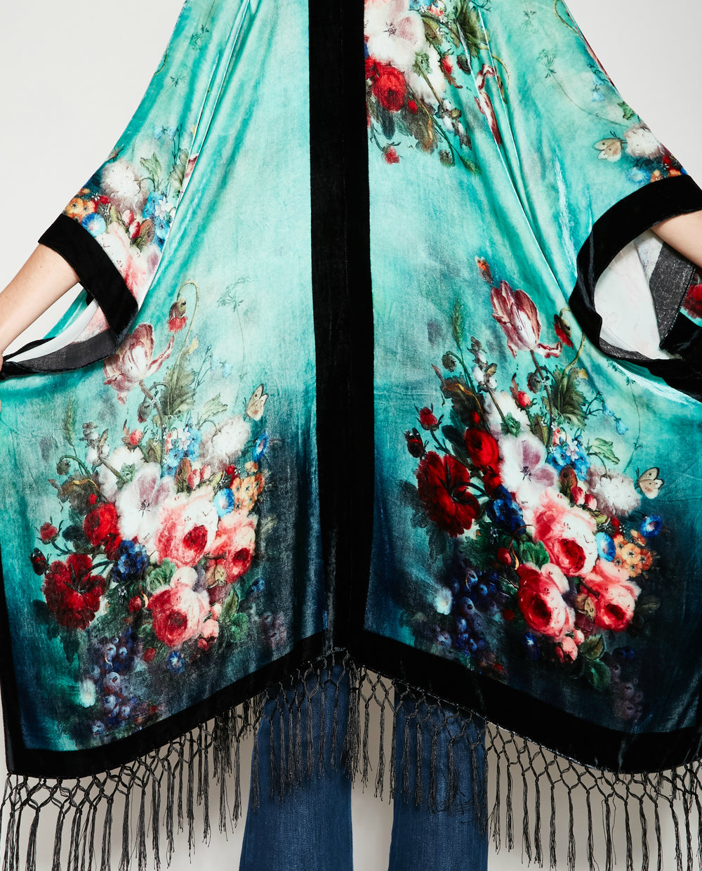 ALICE IN PARIS SILK VELVET KIMONO – Heidi Abra