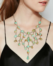 LONG AGO AND FAR AWAY TURQUOISE NECKLACE - Heidi Abra