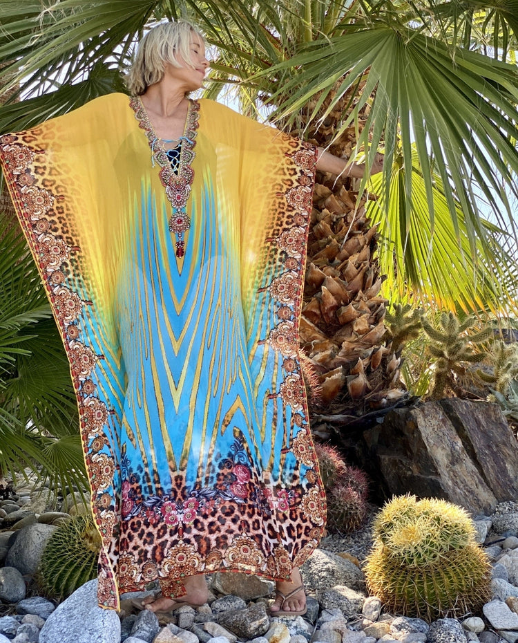 MOROCCAN SUNRISE CAFTAN – Heidi Abra